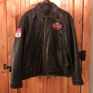 2017 NFR Leather Contestant Jacket - Size L